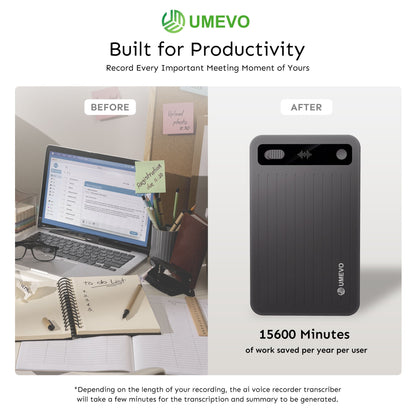 UMEVO Note Plus AI Voice Recorder