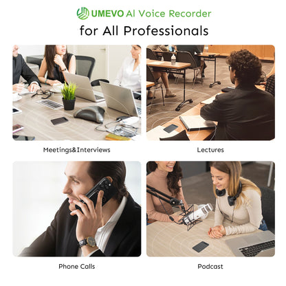 UMEVO Note Plus AI Voice Recorder
